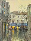 Thomas Kinkade Montmartre painting
